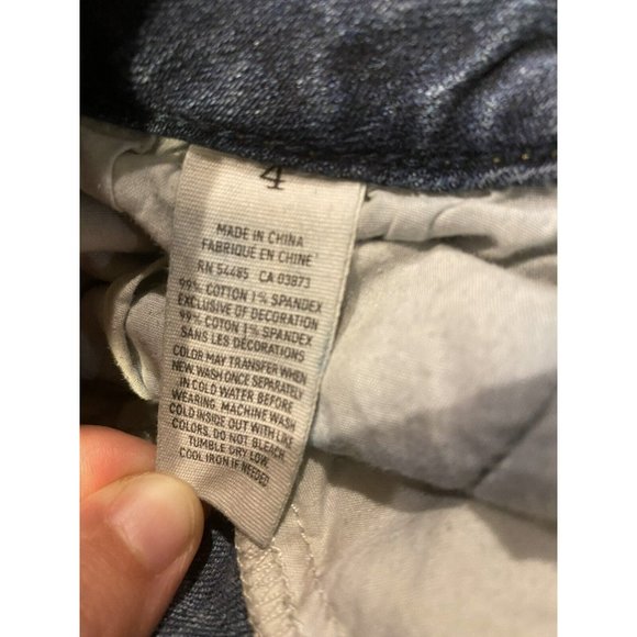 Women's American Eagle Stretch Denim Shorts Size 4 - Picture 7 of 7